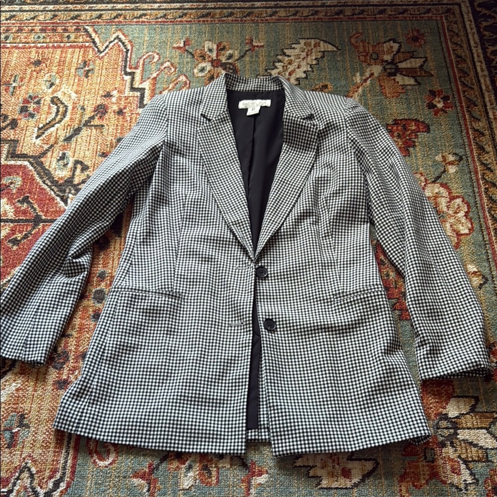 Checkered Blazer